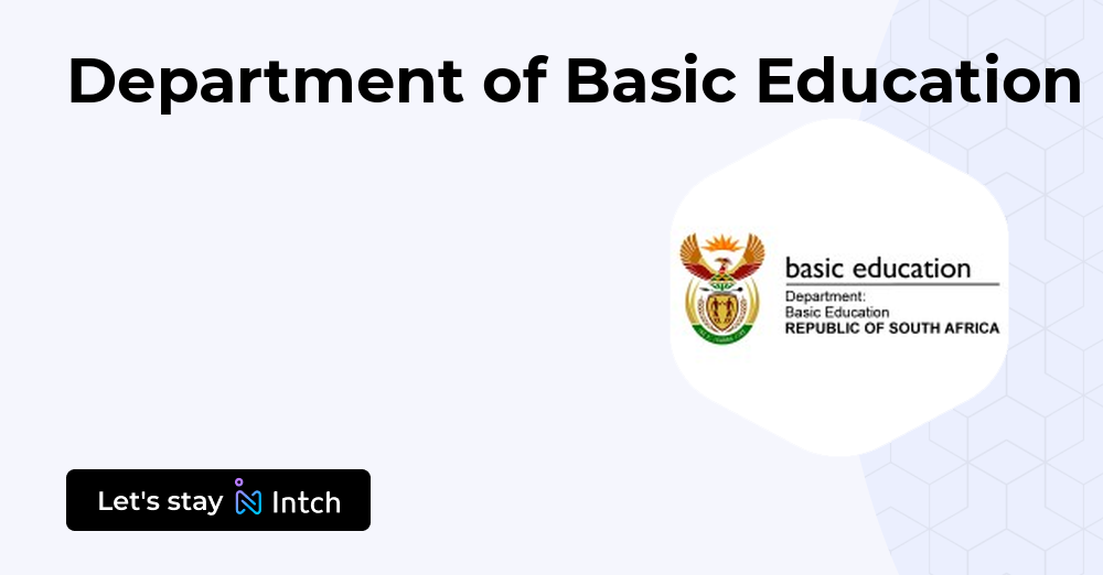 Department of Basic Education | Intch