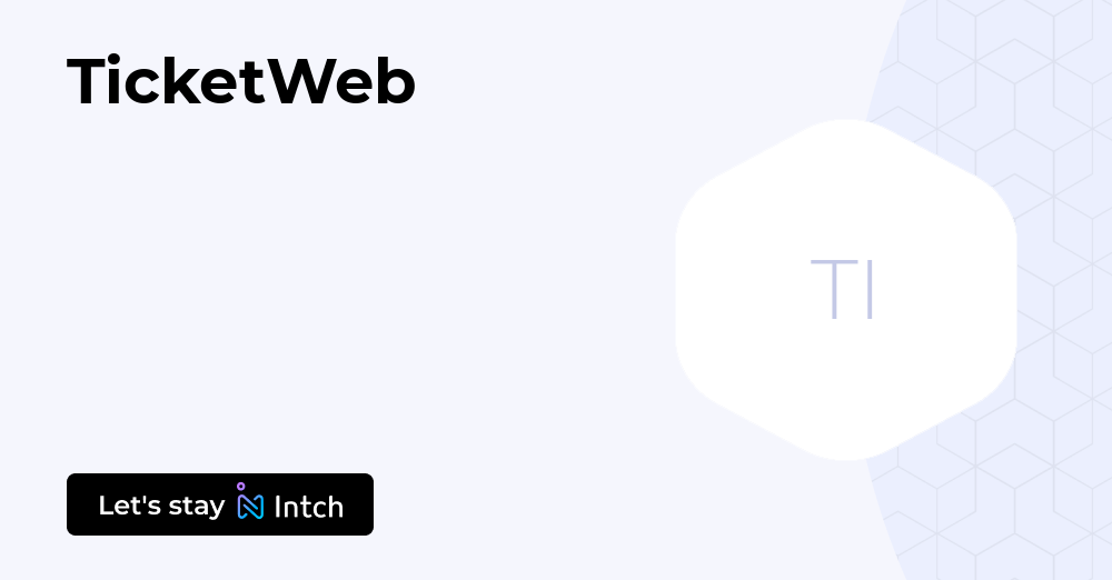 TicketWeb | Intch