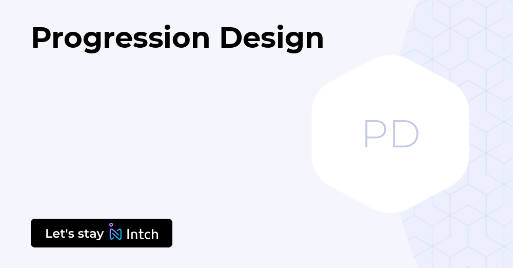 Progression Typography Progression Design | Intch