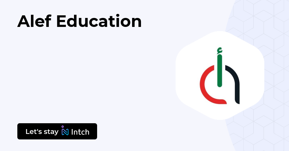 Alef Education | Intch