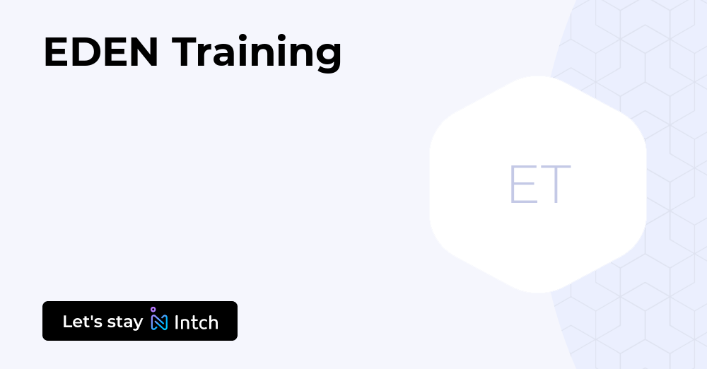 EDEN Training | Intch