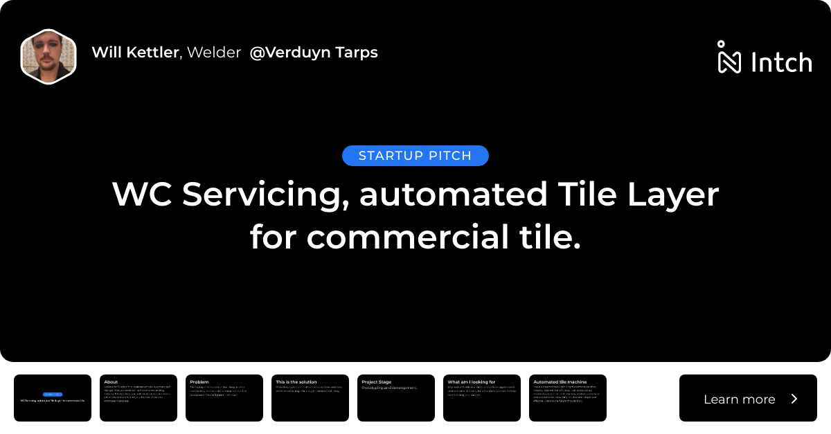 Tile Layer Assistant Will Kettler - WC Servicing, automated Tile Layer for commercial tile ...