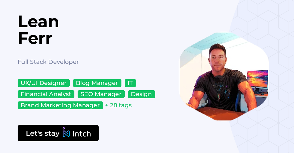 Lean Ferr - Full Stack Developer, | Intch