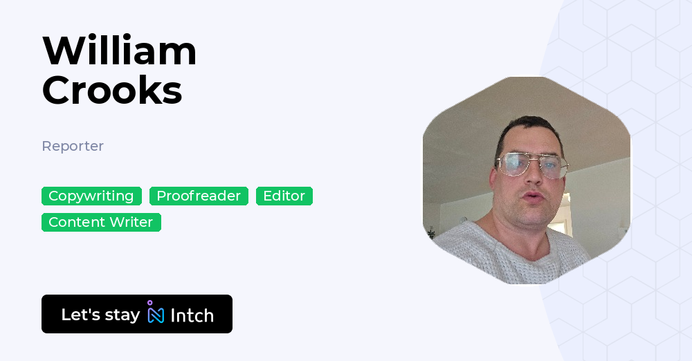 William Crooks Rapper William Crooks - Reporter, | Intch