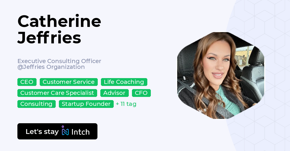Catherine Jeffries - Executive Consulting Officer, Jeffries ...