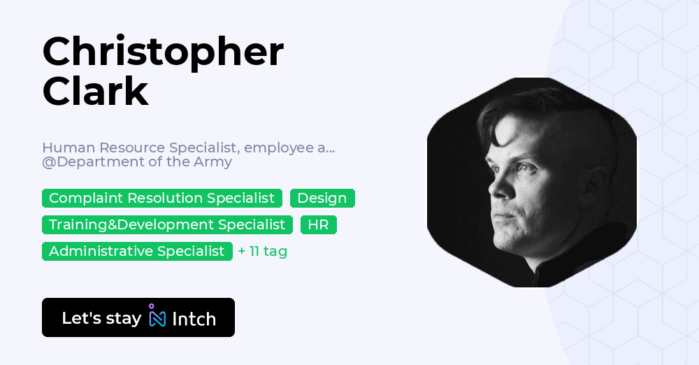 Christopher Clark - Human Resource Specialist, employee and labor ...