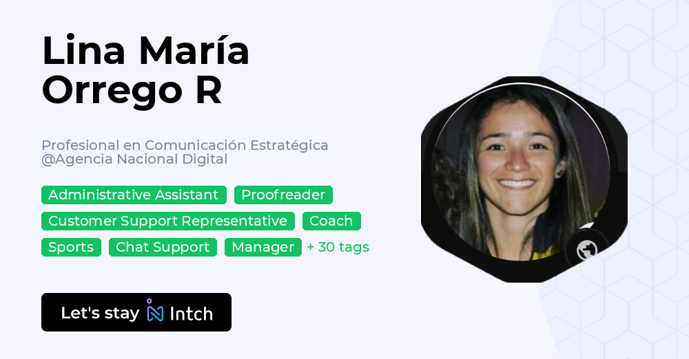 Lina R Blanco Lina María Orrego R - Profesional en Comunicación Estratégica, Agencia ...