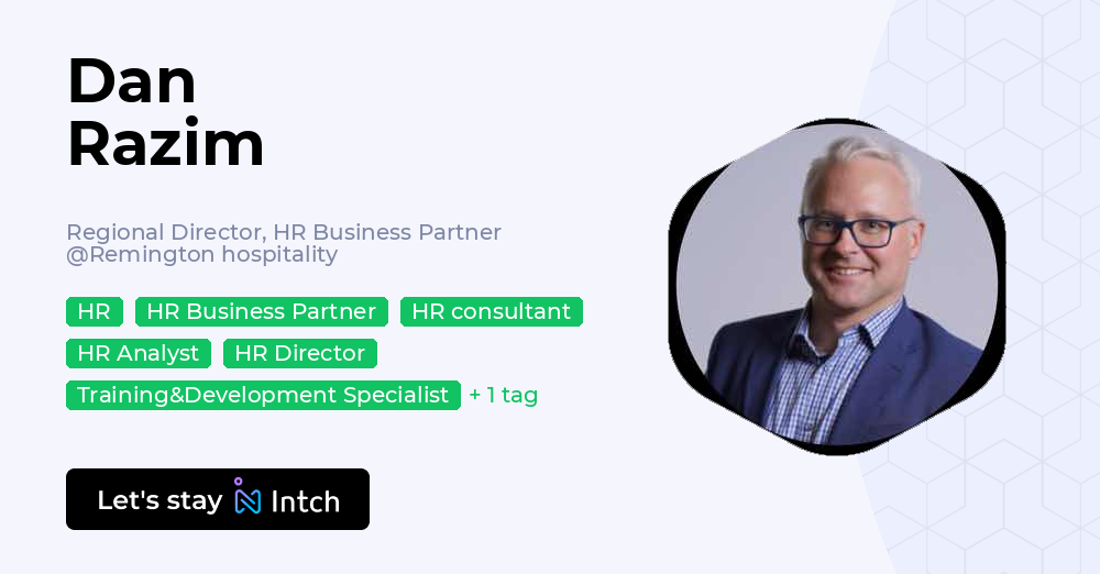 Dan Razim - Regional Director, HR Business Partner, Remington ...