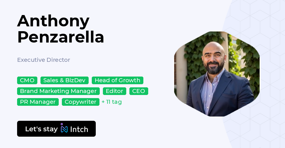 Anthony Penzarella - Executive Director, | Intch