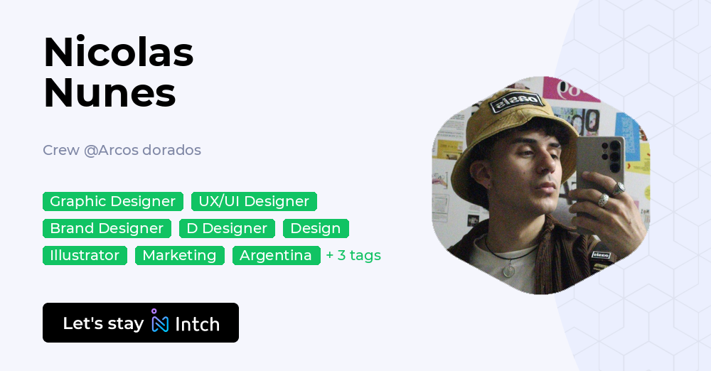 Nicolas Nunes - Crew, Arcos dorados | Intch