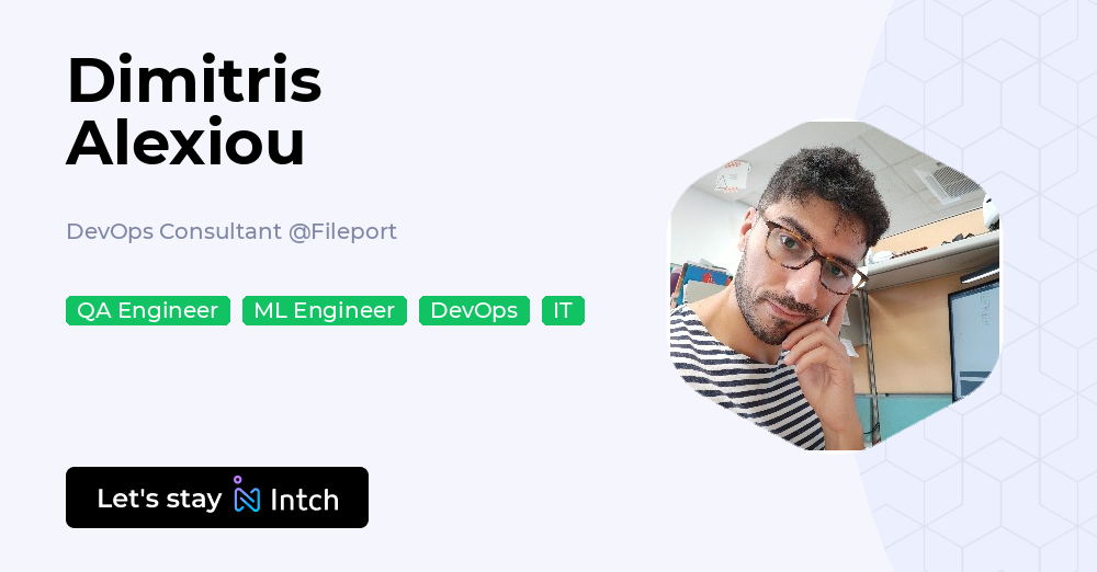 Dimitris Alexiou - DevOps Consultant, Fileport | Intch