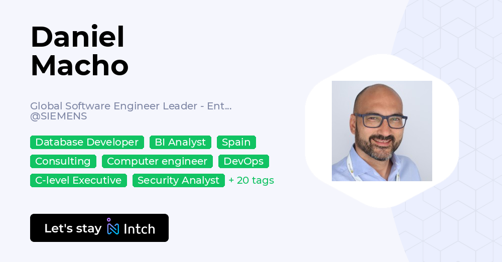 Daniel Macho - Global Software Engineer Leader - Enterprise / Solution ...