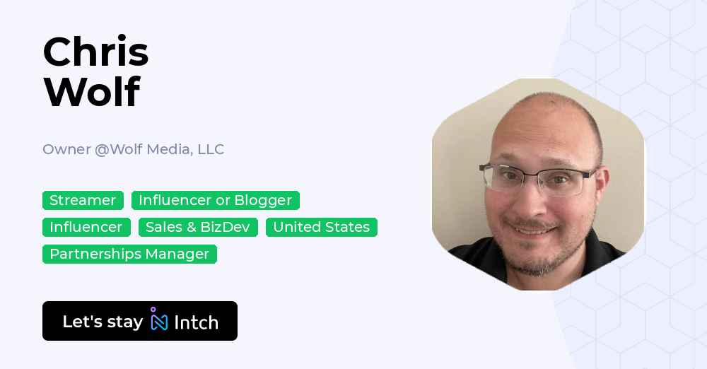 Chris Wolf - Owner, Wolf Media, LLC | Intch