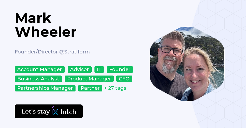 Mark Wheeler - Founder/Director, Stratiform | Intch