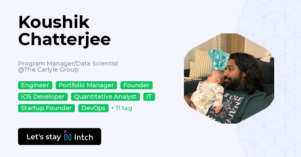 Koushik Chatterjee - Program Manager/Data Scientist, The Carlyle Group ...