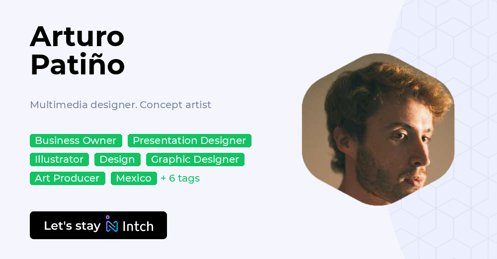 Arturo Patiño - Multimedia designer. Concept artist, | Intch