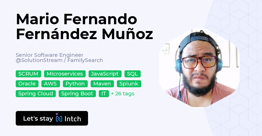 Mario Fernando Fernández Muñoz - Senior Software Engineer ...