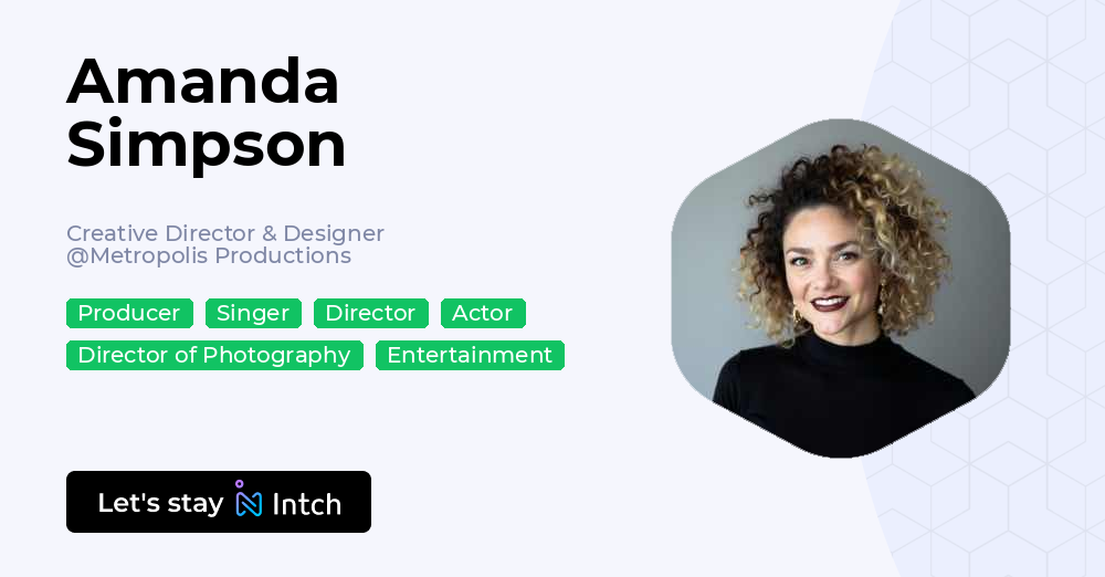 Amanda R Simpson Man Amanda Simpson - Creative Director & Designer, Metropolis Productions ...