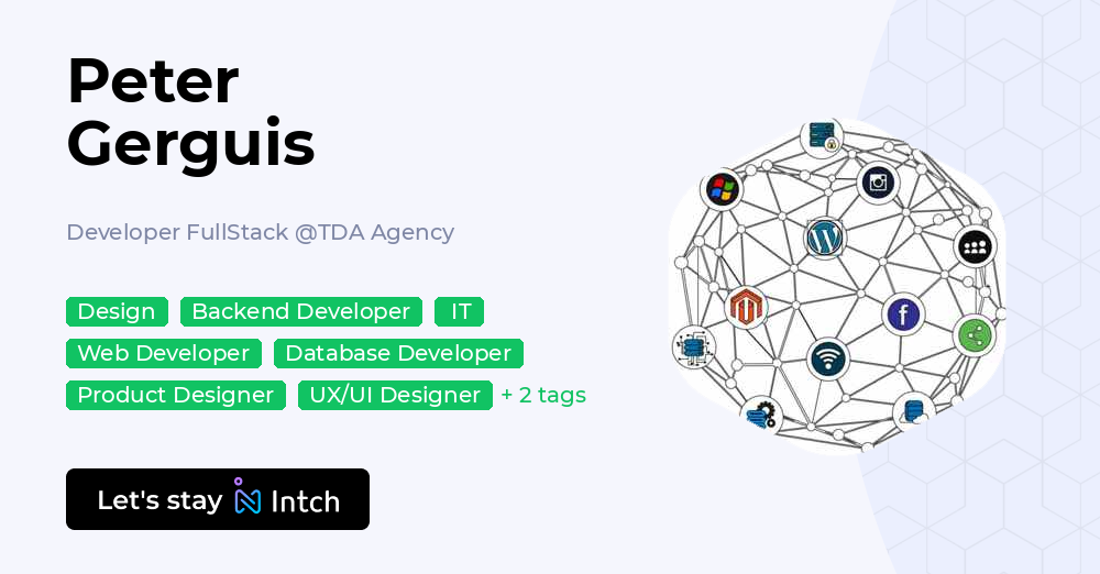 Peter Gerguis - Developer FullStack, TDA Agency | Intch