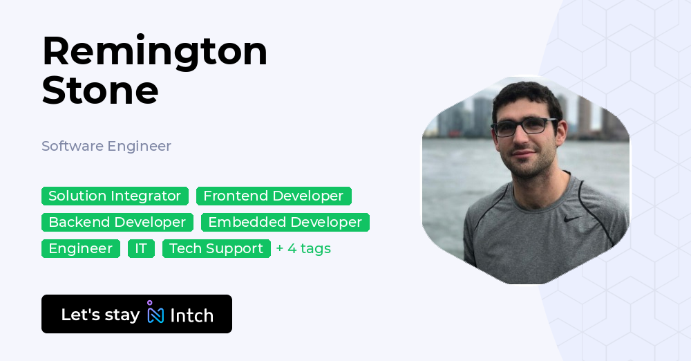 Remington Stone - Software Engineer, | Intch