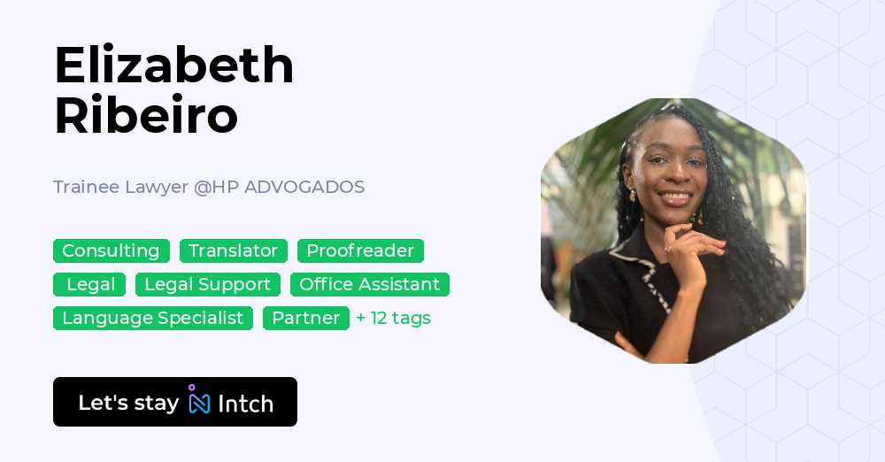 Elizabeth Ribeiro - Trainee Lawyer, HP ADVOGADOS | Intch
