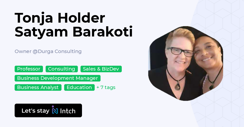 Tonja Holder Satyam Barakoti Owner Durga Consulting Intch tonja-holder-satyam-barakoti-owner-durga-consulting-intch