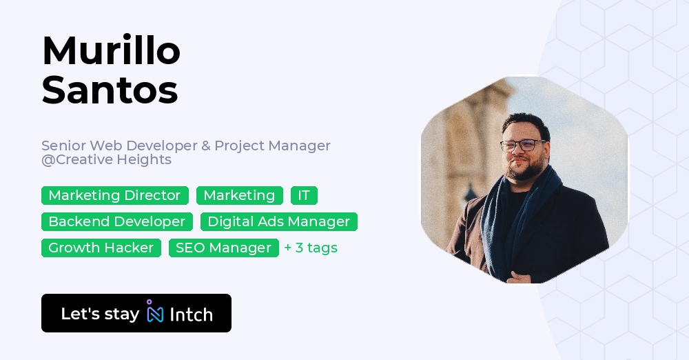 Murillo Santos - Senior Web Developer & Project Manager, Creative ...