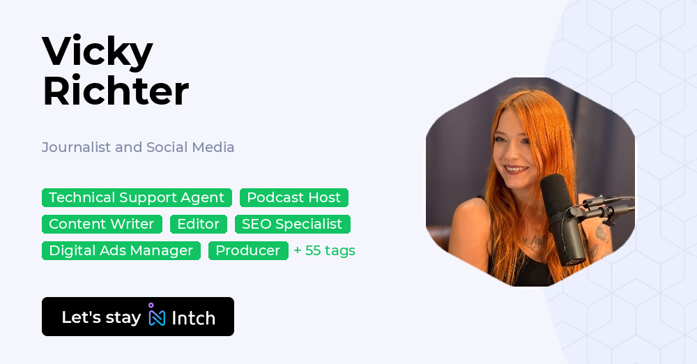 Vickyac Vicky Richter - Journalist and Social Media, | Intch
