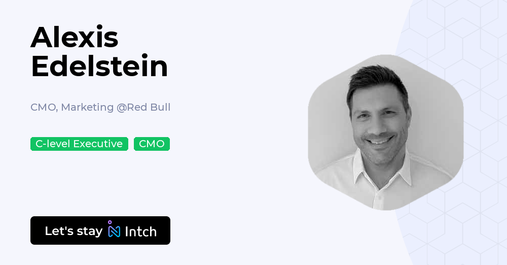 Alexis Edelstein - CMO, Marketing, Red Bull | Intch