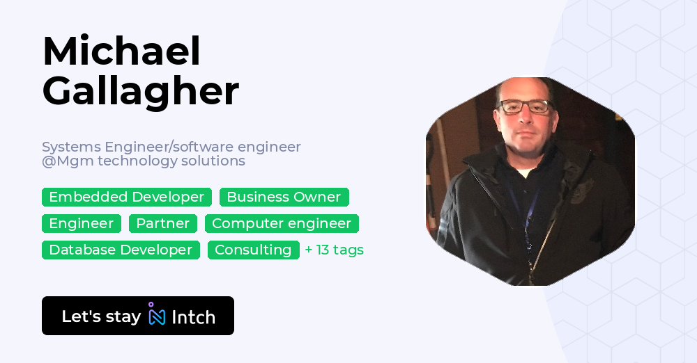 Michael Gallagher - Systems Engineer/software engineer, Mgm technology ...