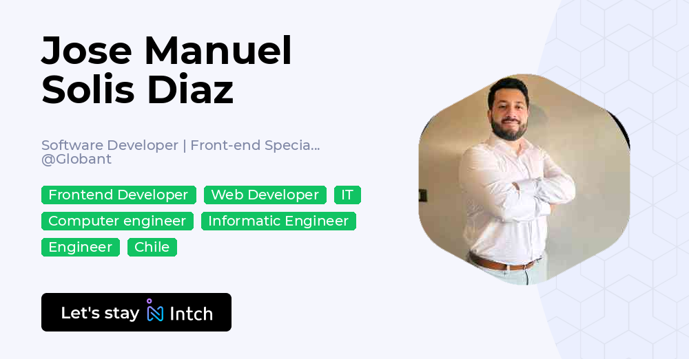 Jose Manuel Solis Diaz - Software Developer | Front-end Specialist ...