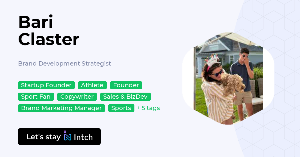 Bari Claster - Brand Development Strategist, | Intch