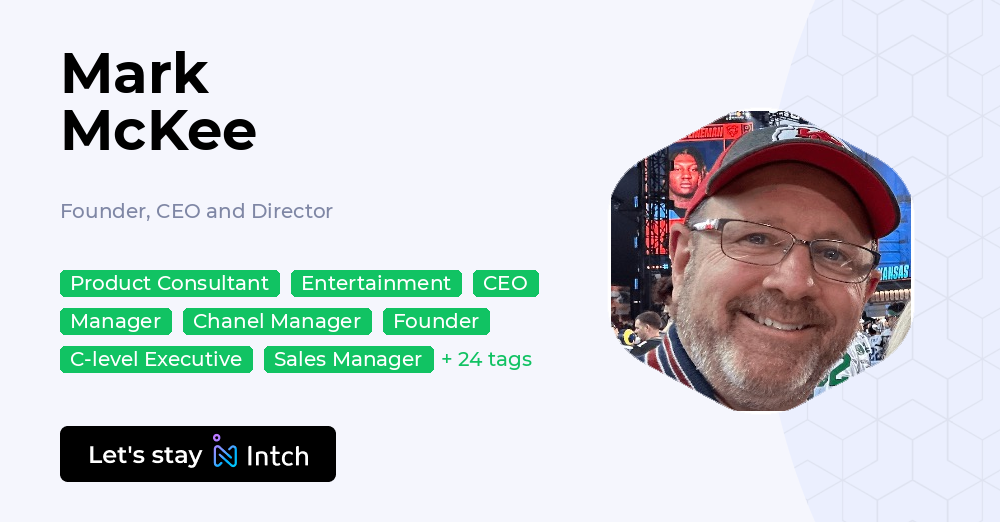 Mark McKee - Founder, CEO and Director, | Intch