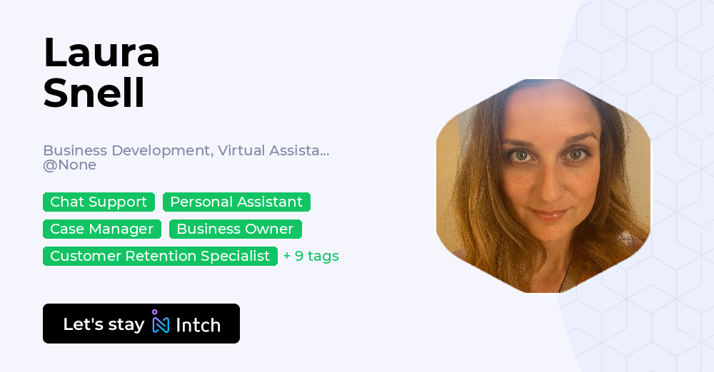 Laura Snell - Business Development, Virtual Assistant and Compliance ...