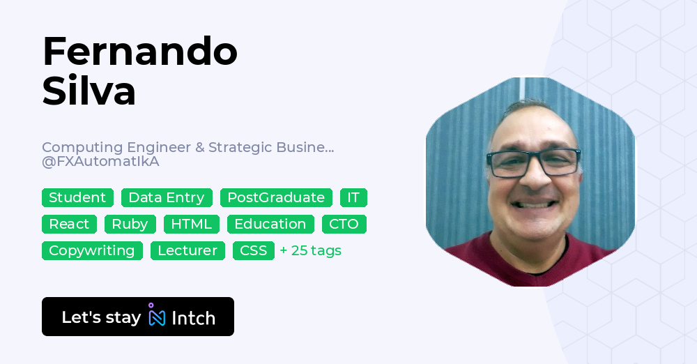 Fernando Silva - Computing Engineer & Strategic Business Management ...