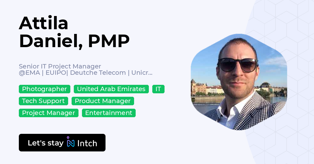 Attila Daniel, PMP - Senior IT Project Manager, EMA | EUIPO| Deutche ...