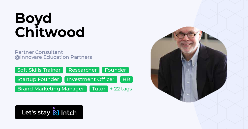 Boyd chitwood partner consultant innovare education partners intch