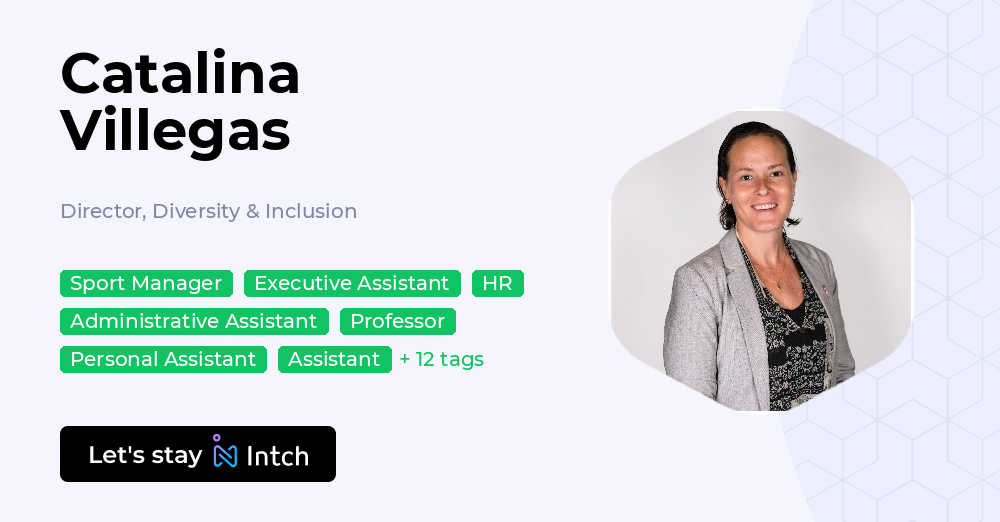 Catalina Coleman Innodez Catalina Villegas - Director, Diversity & Inclusion, | Intch