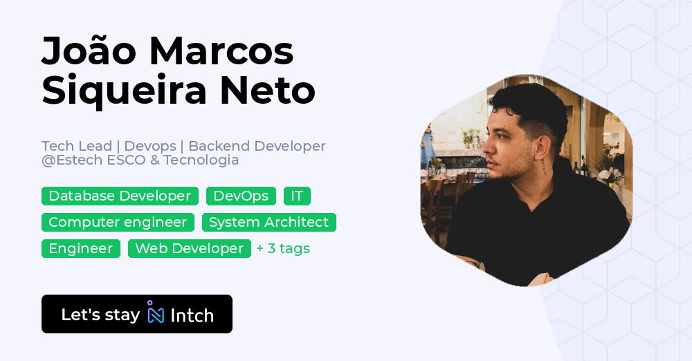João Marcos Siqueira Neto - Tech Lead | Devops | Backend Developer ...