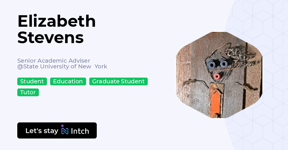 Elizabeth Stevens - Senior Academic Adviser, State University of New ...