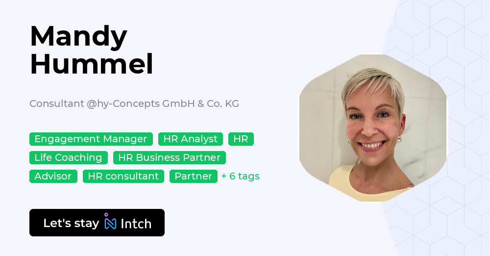 Mandy Hummel - Consultant, hy-Concepts GmbH & Co. KG | Intch