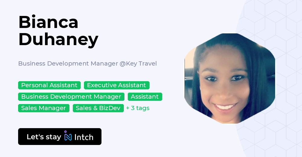 Bianca Duhaney Business Development Manager Key Travel Intch bianca-duhaney-business-development-manager-key-travel-intch