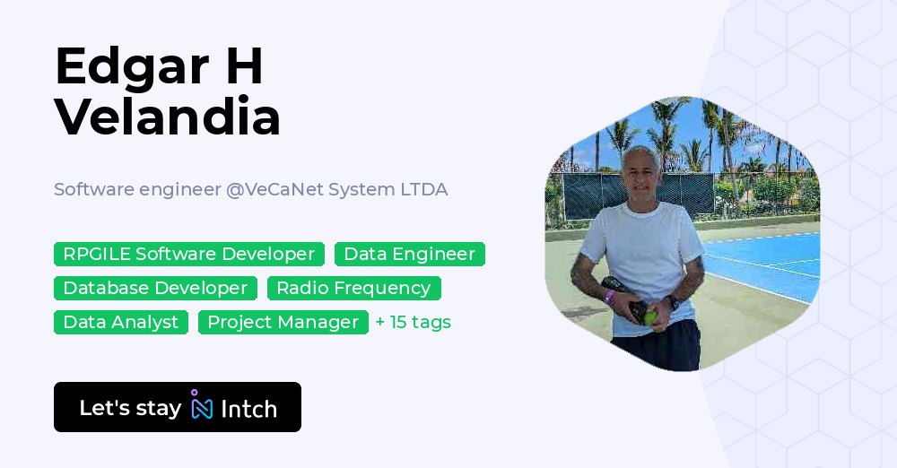 Edgar H Velandia - Software engineer, VeCaNet System LTDA | Intch