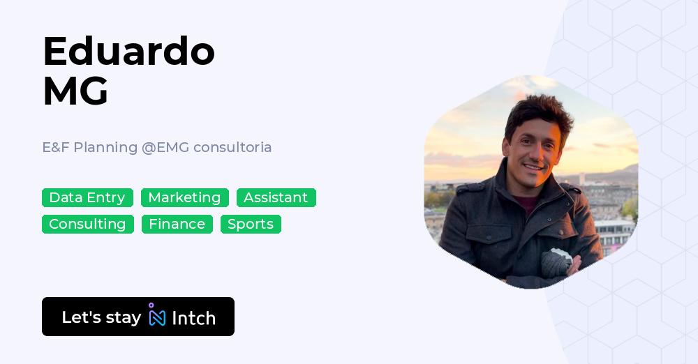 Eduardo MG - E&F Planning, EMG consultoria | Intch