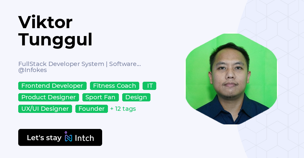 Viktor Tunggul - FullStack Developer System | Software Engineer | Front ...