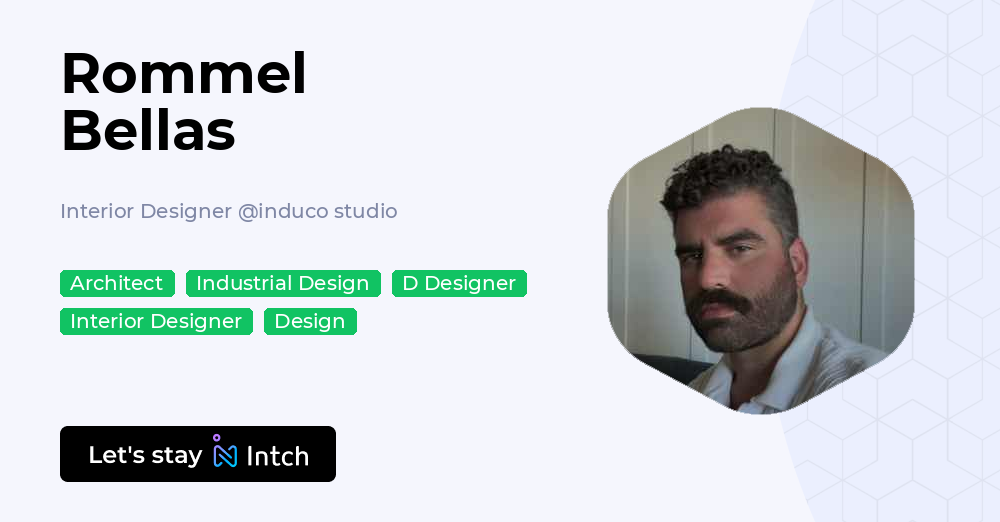 Rommel Bellas - Interior Designer, induco studio | Intch