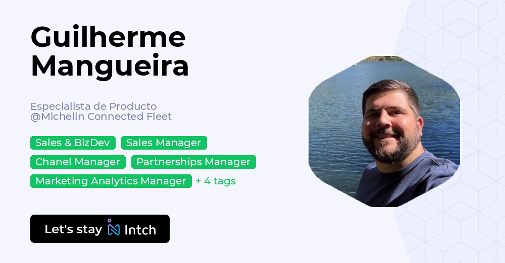 Guilherme Mangueira - Especialista de Producto, Michelin Connected ...