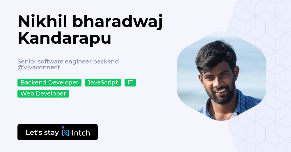 Nikhil bharadwaj Kandarapu - Senior software engineer backend ...