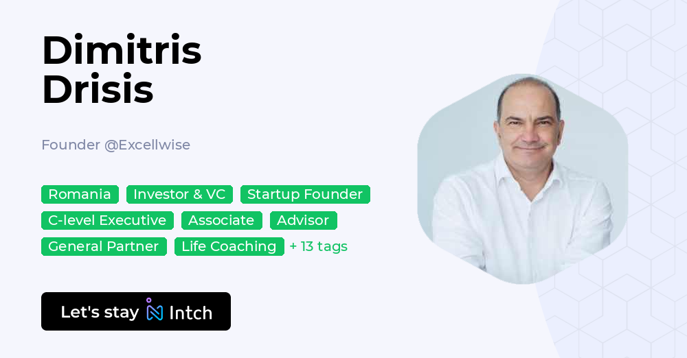 Dimitris Drisis - Founder, Excellwise | Intch