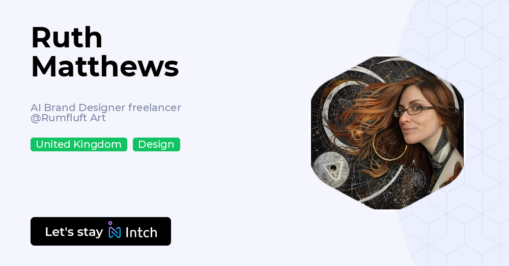Kate Ruth Designer Ruth Matthews - AI Brand Designer freelancer, Rumfluft Art | Intch